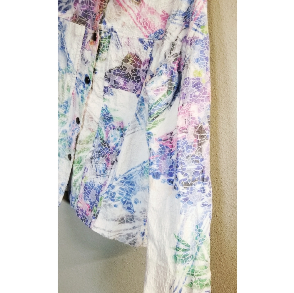 Kaktus Floral Lace Overlay Jacket